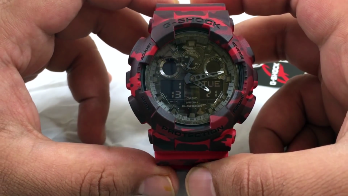 G shock ga 100 on sale fake